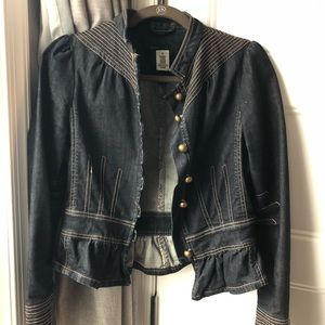 Marc Jacobs Denim Military Jacket